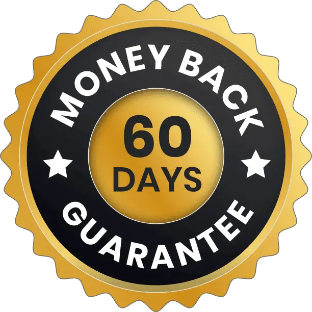 ErecPrime 60-day money-back guarantee badge